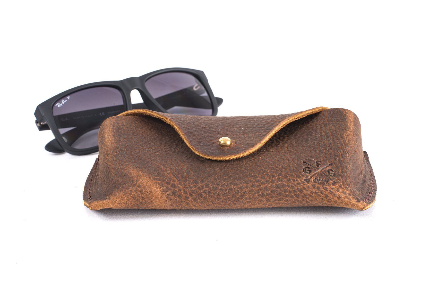 Handmade Full-Grain Leather Glasses Case
