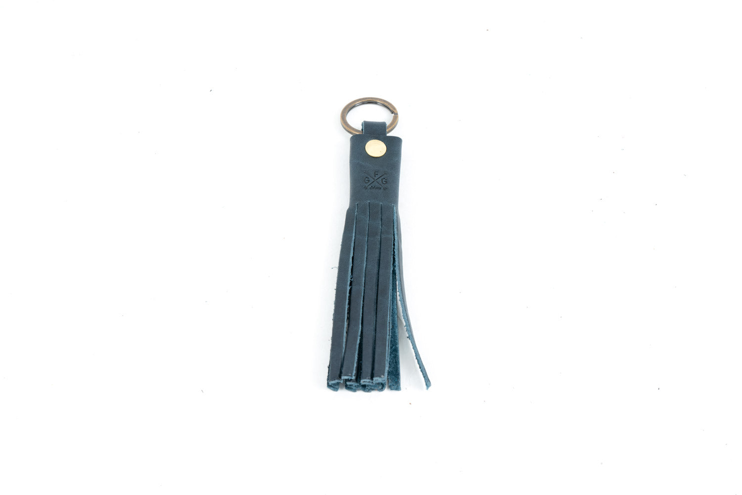 Leather Pasture Tassel Key Chain