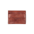 TUCK LEATHER CARD WALLET