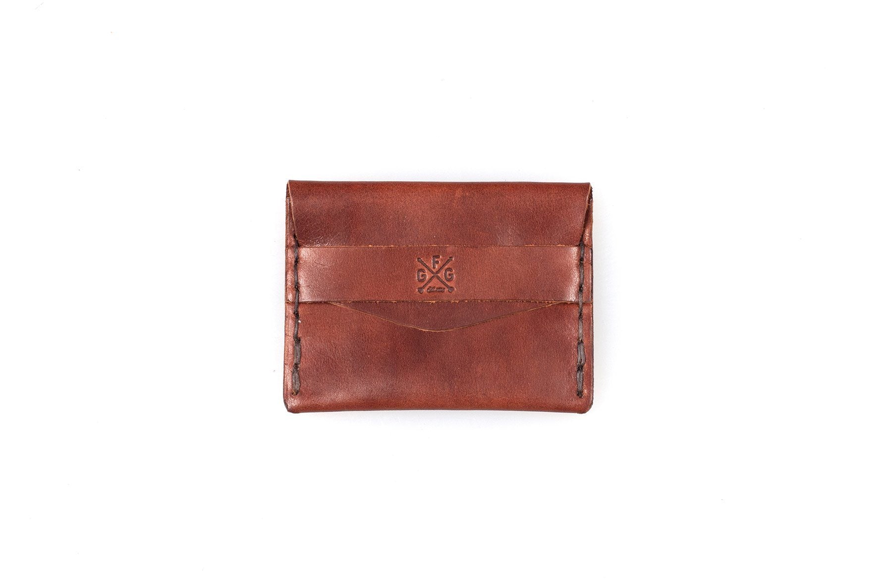 TUCK LEATHER CARD WALLET