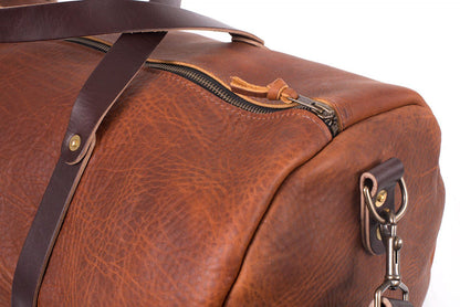 WILLIAM LEATHER DUFFLE BAG - IN STOCK